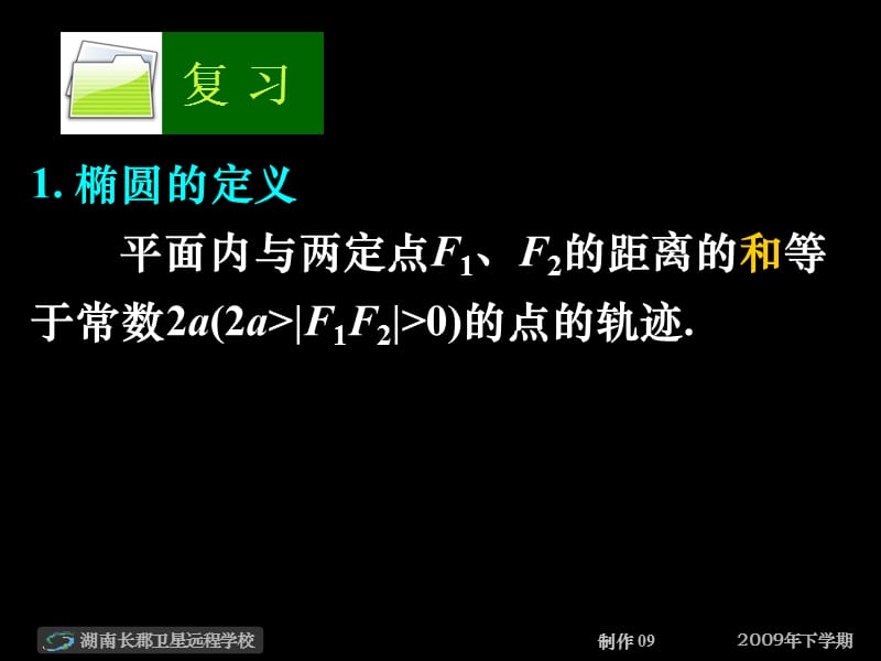 高二数学(理)《双曲线及其标准方程》(课件).ppt_第3页