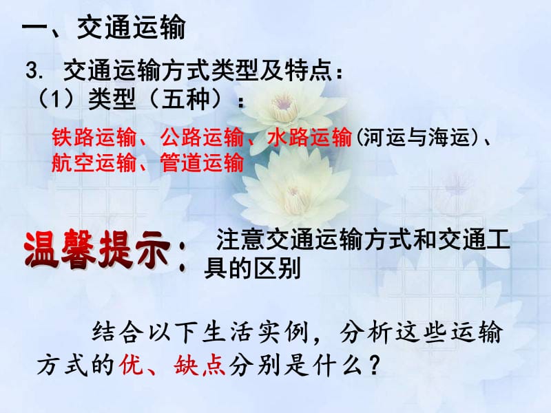 鲁教版高一地理必修一课件人类活动地域联系的主要方式.ppt_第3页