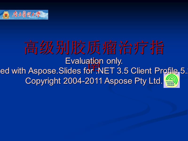 高级别胶质瘤治疗指南.ppt_第1页