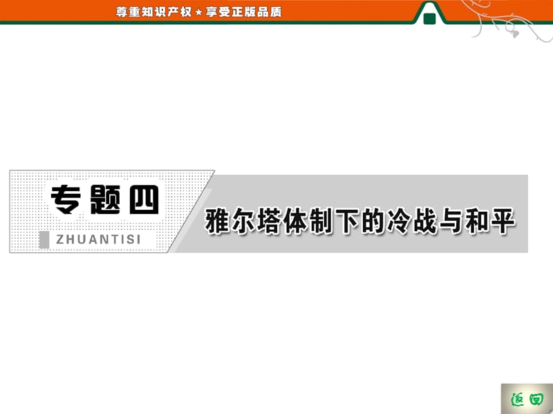 高二历史人民版选修3课件：专题四第二课美苏对峙-冷战局面的形成.ppt_第2页