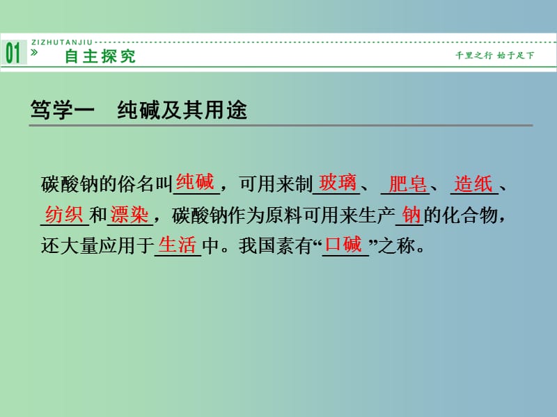 高中化学 1.3纯碱的生产课件 新人教版选修2.ppt_第3页