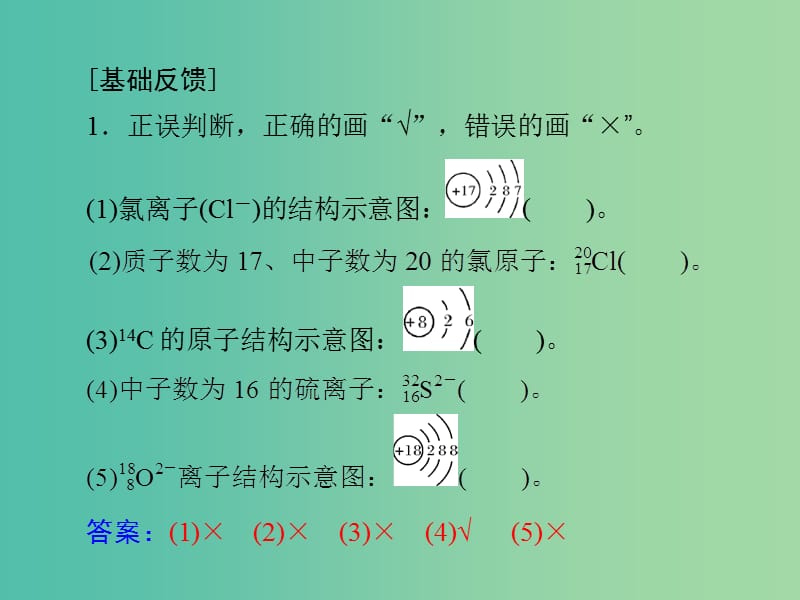 高中化学一轮复习 第一单元 第2讲 化学用语课件.ppt_第2页