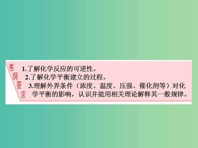 高中化学一轮复习 第7章 化学反应的方向、限度与速率 第1节 化学反应的方向、限度课件 鲁教版.ppt_第3页