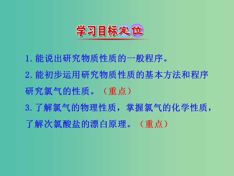 高中化学 1.2.2 研究物质性质的基本程序（情境互动课型）课件 鲁科版必修1.ppt_第3页