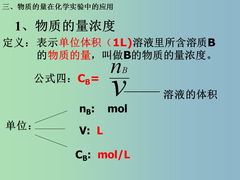 高中化学《第一章 第二节 化学计量在实验中的应用（第3课时）》课件 新人教版必修1.ppt_第3页