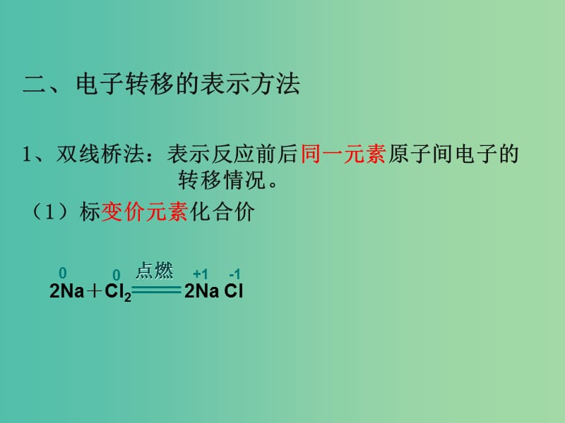 高中化学 2.3氧化还原反应课件3 新人教版必修1.ppt_第3页