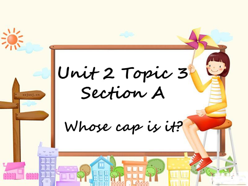 U2T3SAWhose cap is itppt课件_第1页