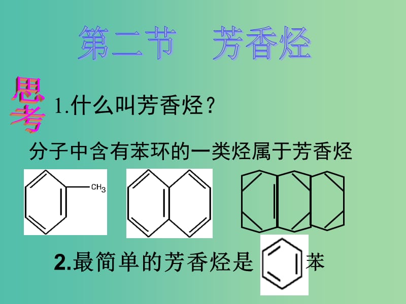 高中化学 3.2《芳香烃》课件2 苏教版选修5.ppt_第2页