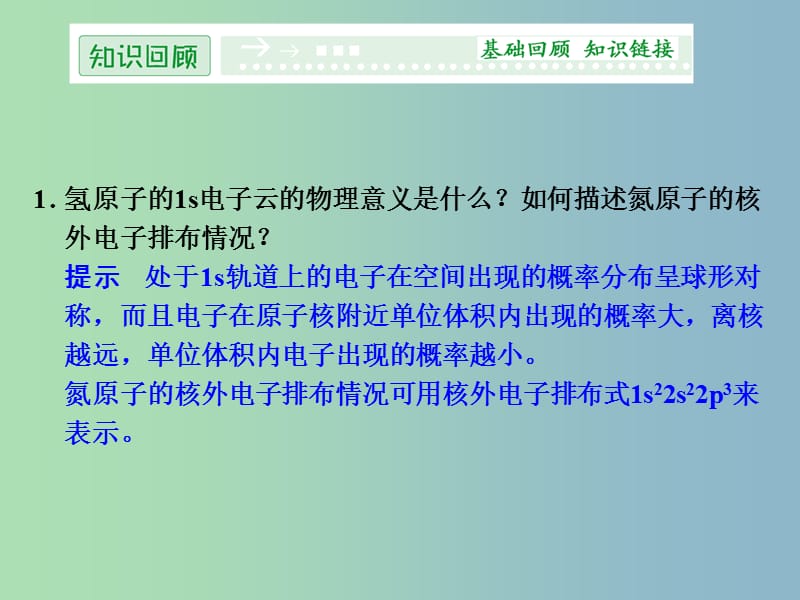 高中化学 2.1共价键课件 新人教版选修3.ppt_第2页