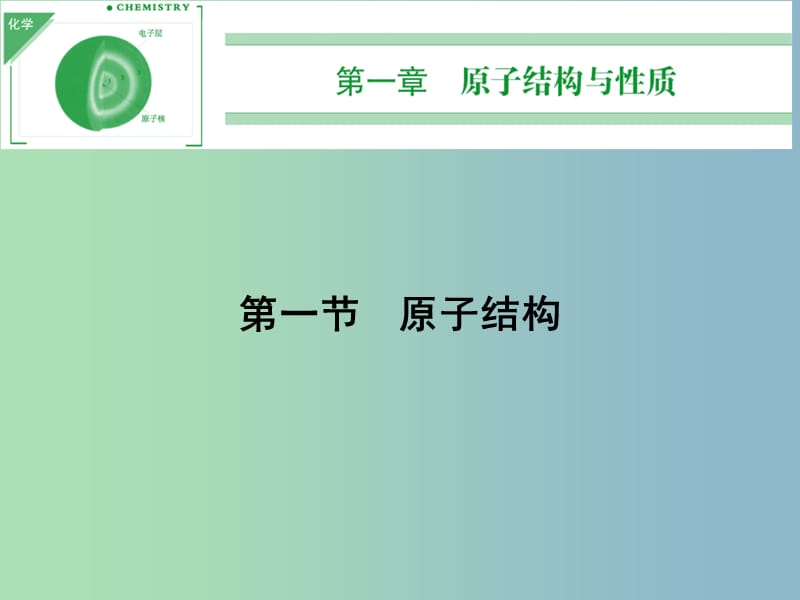 高中化学 1.1原子结构课件 新人教版选修3.ppt_第1页