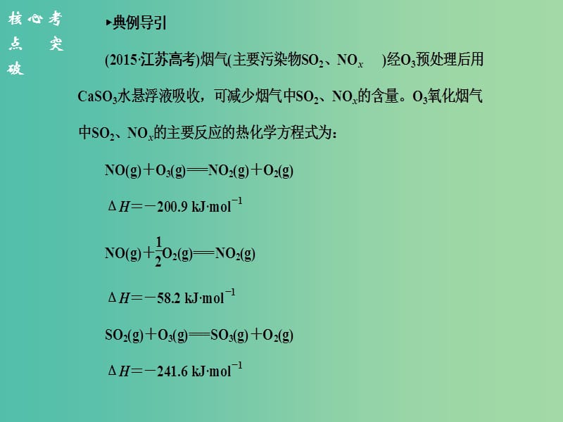 高三化学二轮复习 热点题型突破二 化学反应原理综合题课件.ppt_第3页