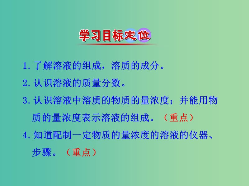 高中化学 1.3.3 物质的量浓度（情境互动课型）课件 鲁科版必修1.ppt_第3页