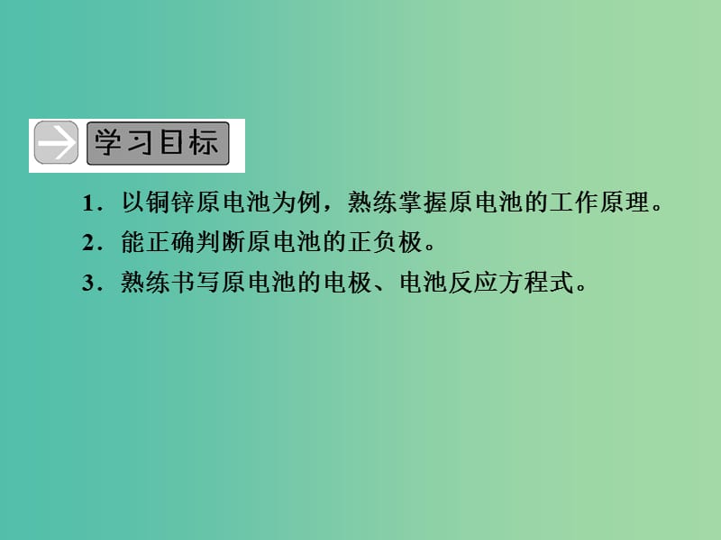 高中化学 专题1 第2单元 第1课时 原电池的工作原理课件 苏教版选修4.ppt_第3页