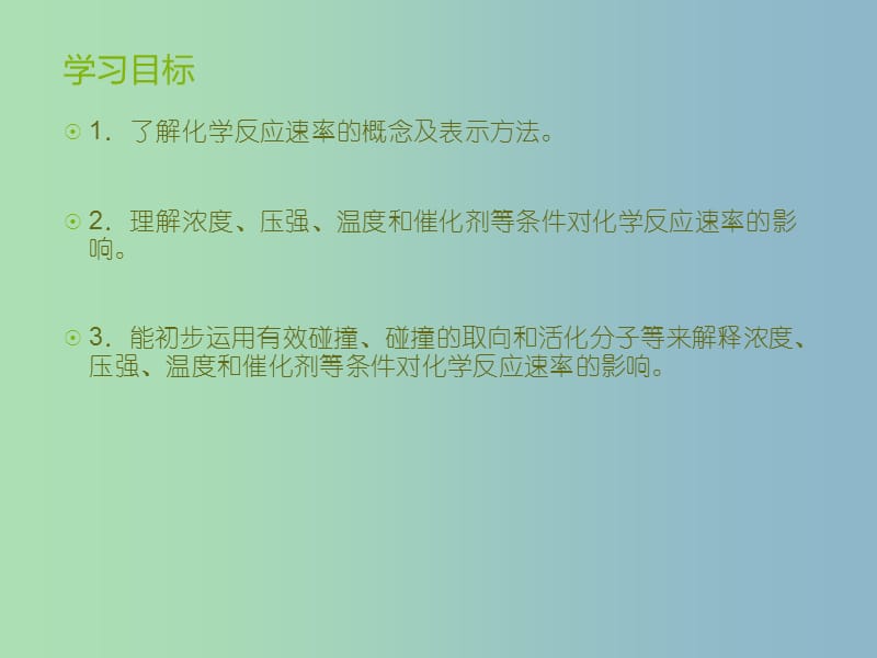 高中化学《第二章 化学反应的速率》课件 鲁教版选修4.ppt_第2页