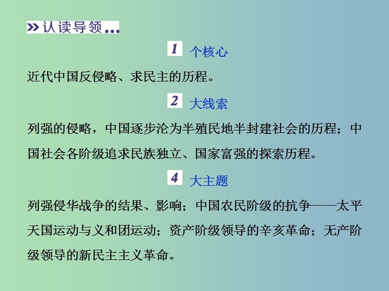 高三历史一轮复习专题二近代中国维护国家主权的斗争与近代民主革命专题整合提升课件新人教版.ppt_第3页