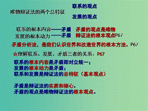 高三政治一輪復(fù)習(xí) 生活與哲學(xué)部分 第九課 唯物辯證法的實(shí)質(zhì)與核心課件.ppt