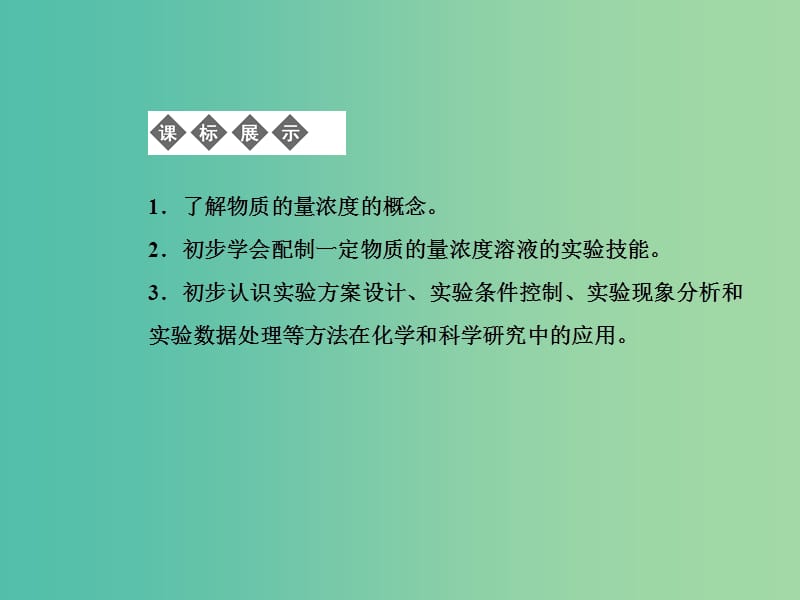 高中化学 专题1 第2单元 研究物质的实验方法（第3课时）课件 苏教版必修1.ppt_第2页