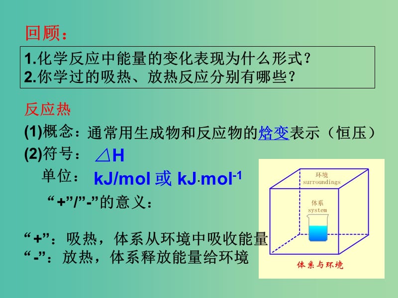 高中化学 1.1.1化学反应与能量变化课件 新人教版选修4.ppt_第2页