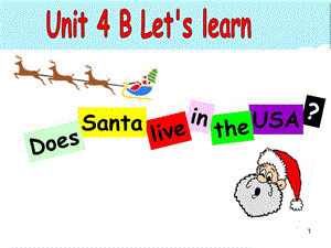 Unit 4 I have a pen pal B Let27s learnppt課件