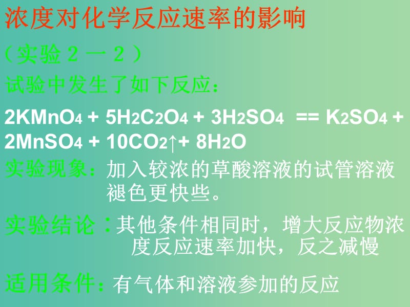 高中化学 2.2《影响化学反应速率的因素》课件2 新人教版选修4.ppt_第3页