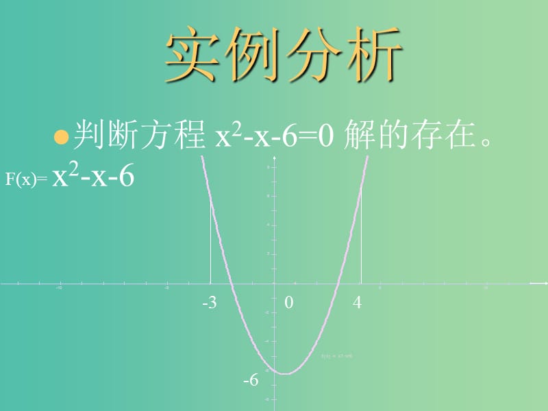 高三数学复习 4.1.1利用函数性质判定方程解的存在课件.ppt_第3页