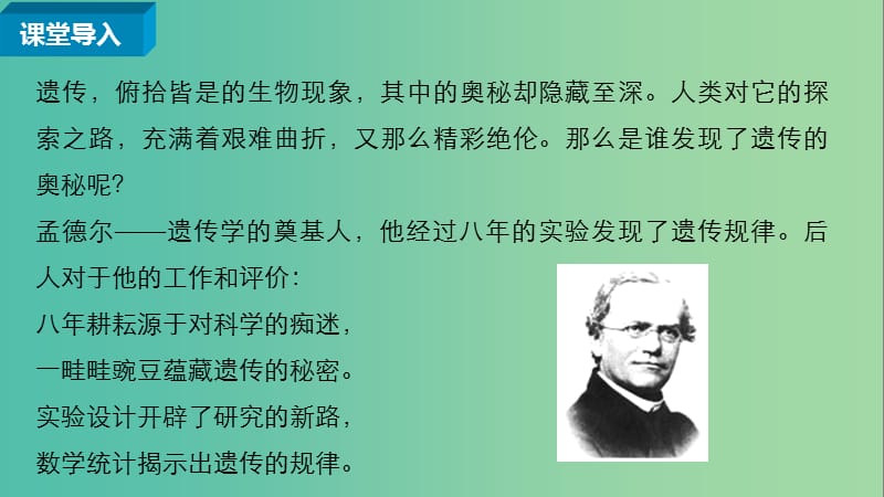 高中生物 第一章 第一节 分离定律课件1 浙科版必修2.ppt_第2页