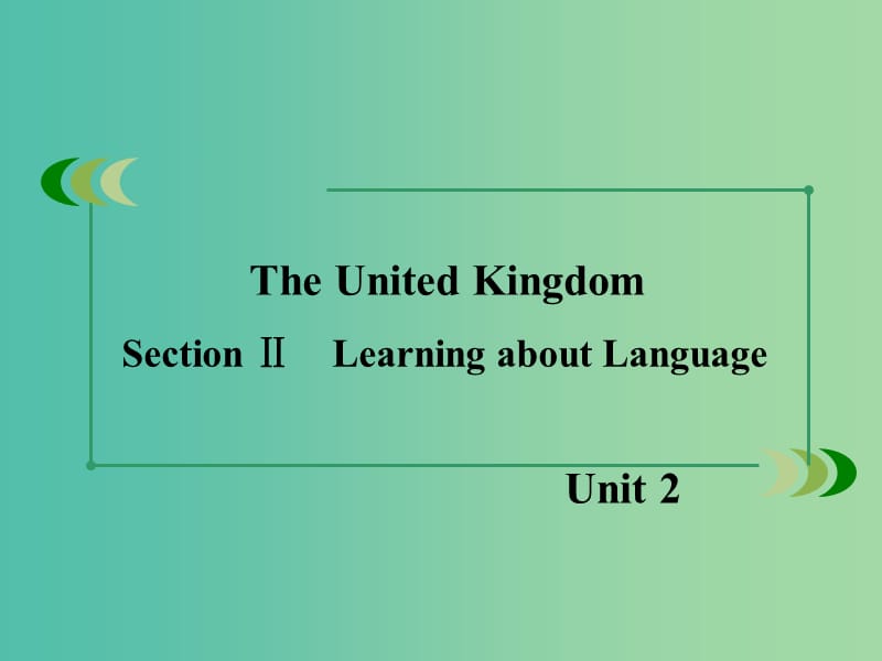高中英语 Unit 2 The United Kingdom Section 2 Learning about Language课件 新人教版必修5.ppt_第2页