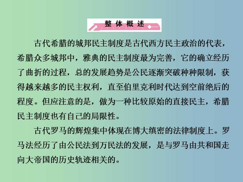 高中历史 专题六 第1课 民主政治的摇篮-古代希腊课件 人民版必修1.ppt_第3页