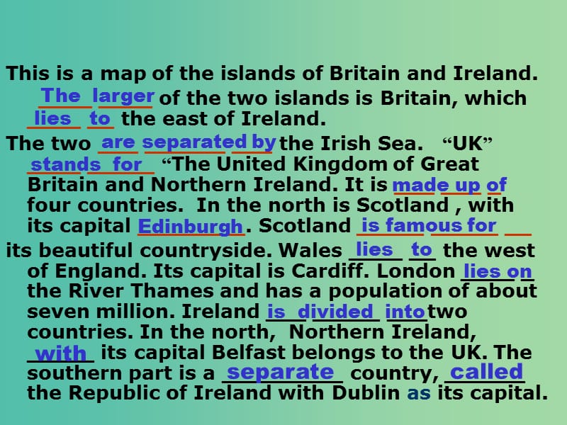 高中英语 Unit2 The United Kingdom Warming up and reading课件5 新人教版必修5.ppt_第3页