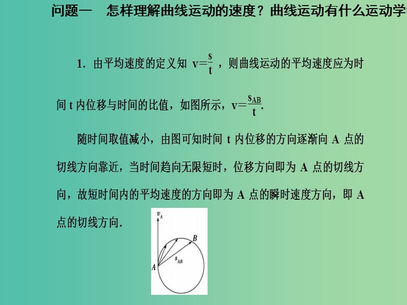 高中物理 第五章 第一节 曲线运动课件 新人教版必修2.ppt_第3页