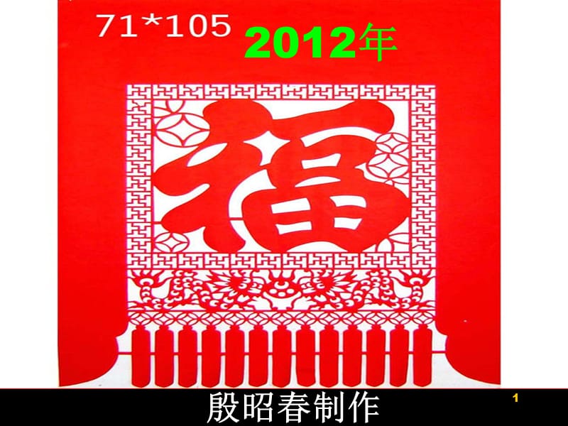 2012年安全生产开篇祝福语.ppt_第1页