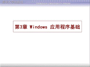 Windows应用程序基础.ppt