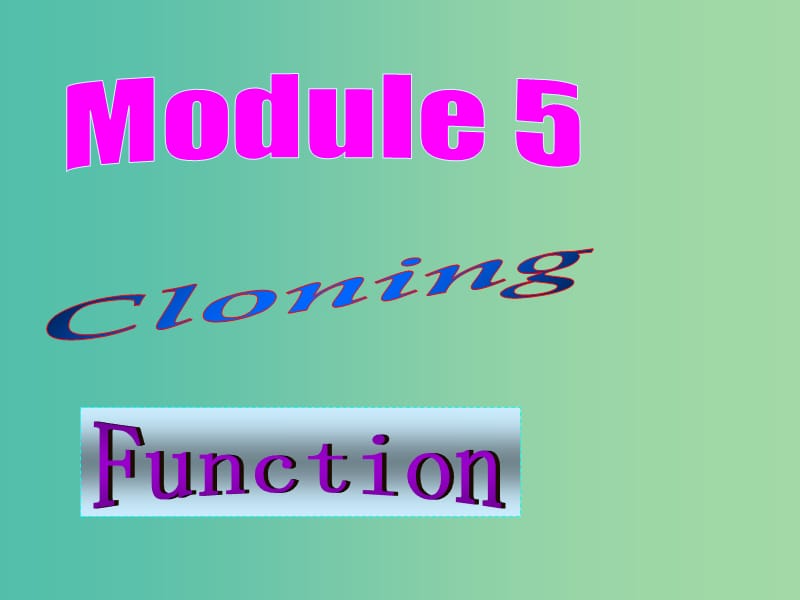 高中英语 Module5 Function课件 外研版选修6.ppt_第1页