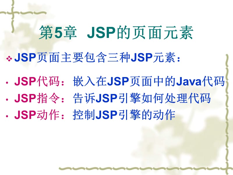 《JSP的页面元素》PPT课件.ppt_第1页