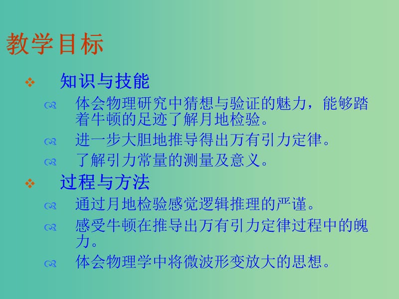 高中物理 6.3 万有引力定律课件 新人教版必修2.ppt_第2页