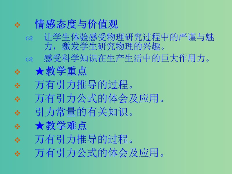 高中物理 6.3 万有引力定律课件 新人教版必修2.ppt_第3页