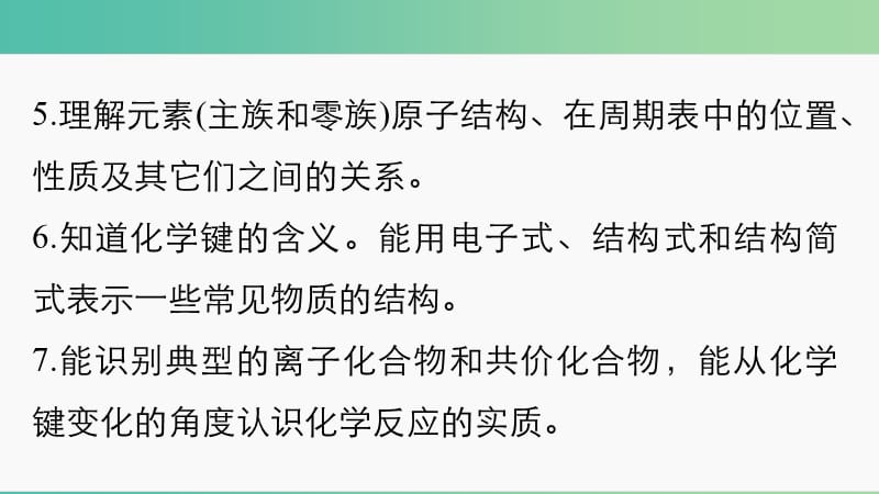 高考化学大二轮总复习 专题五 物质结构和元素周期律课件.ppt_第3页