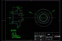 法蘭盤加工工藝及車Φ62內(nèi)孔夾具設(shè)計-含CAD圖紙
