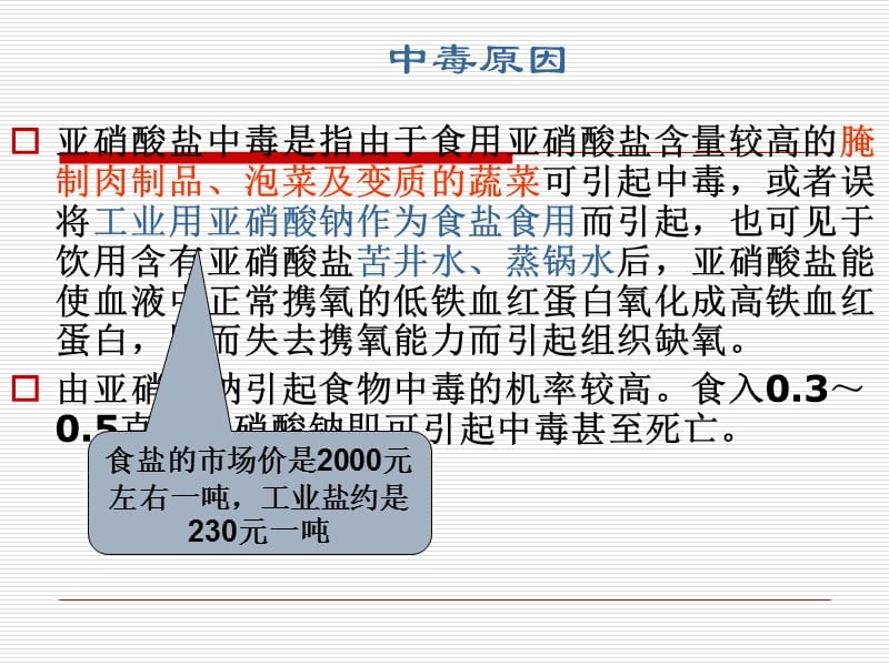 《亚硝酸盐的性质》PPT课件.ppt_第3页