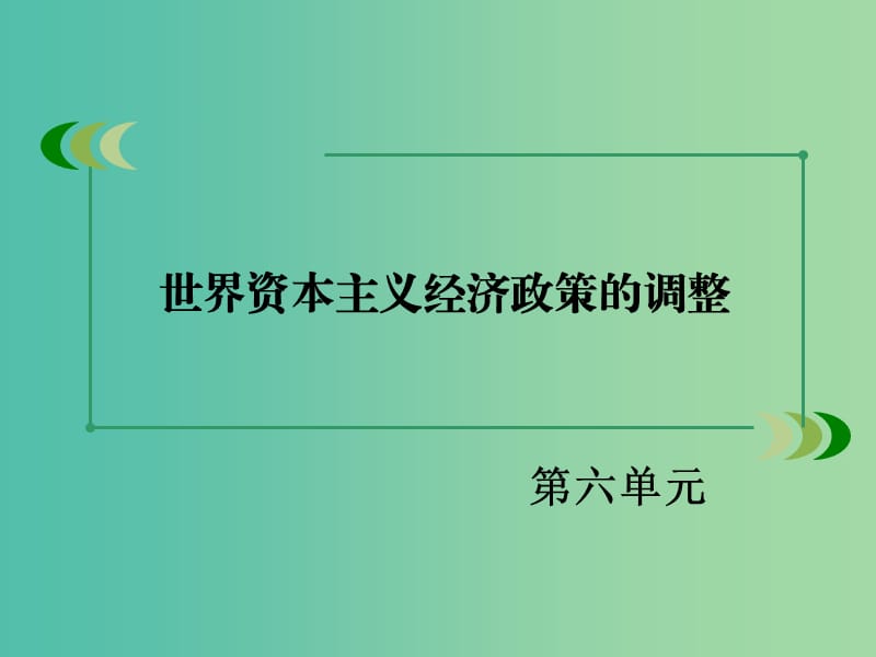 高中历史 第六单元 第19课 战后资本主义的新变化课件 新人教版必修2.ppt_第2页