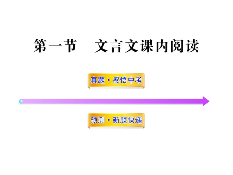 2012年中考语文冲刺13文言文课内阅读.ppt_第1页