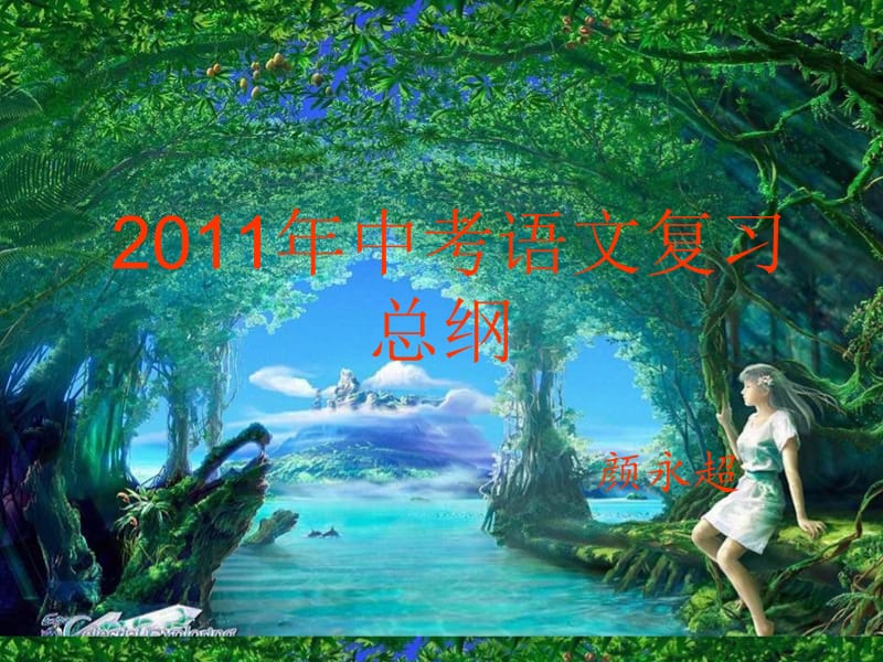 2011年中考语文复习.ppt_第1页