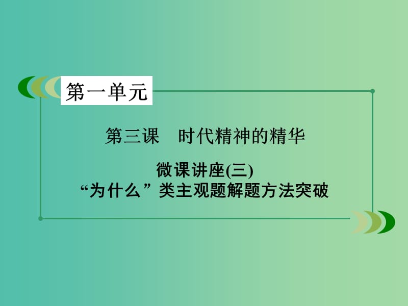 高中政治微课讲座3“为什么”类主观题解题方法突破课件新人教版.ppt_第3页