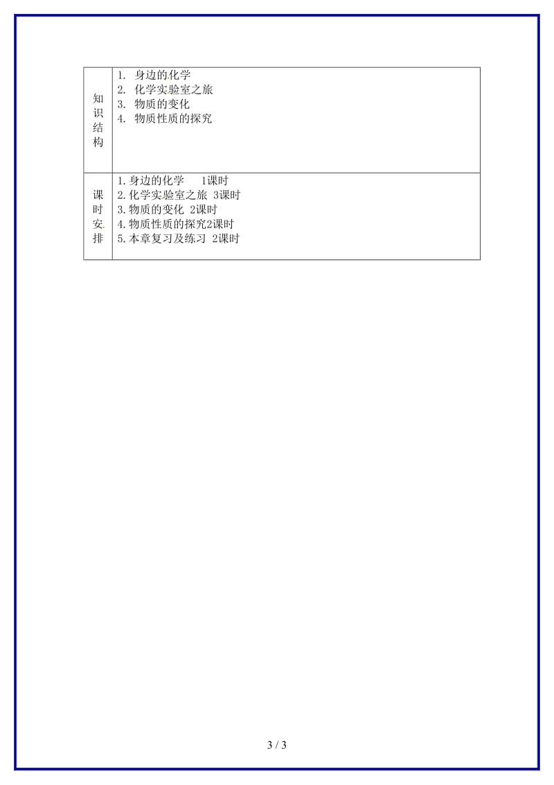 九年级化学上册《第一章大家都来学化学》教案粤教版.doc_第3页