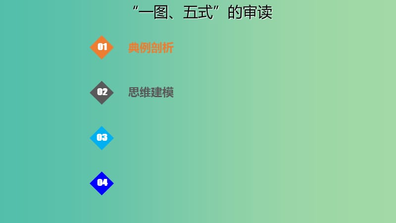 高考化学总复习第5章物质结构元素周期律第1讲原子结构化学键热点模型4“一图五式”的审读考点课件新人教版.ppt_第1页