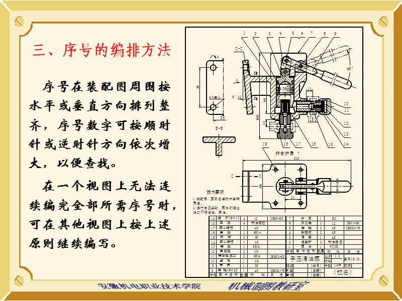 §9-4装配图中零、部件的序号和明细表.ppt_第3页