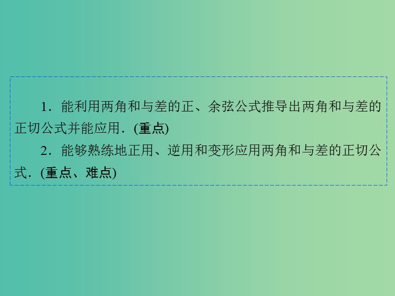 高中数学 3.1.2两角和与差的正弦、余弦、正切公式（二）课件 新人教A版必修4.ppt_第2页