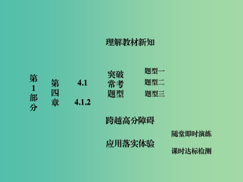 高中数学 第1部分 4.1.2圆的一般方程课件 新人教A版必修2.ppt_第1页