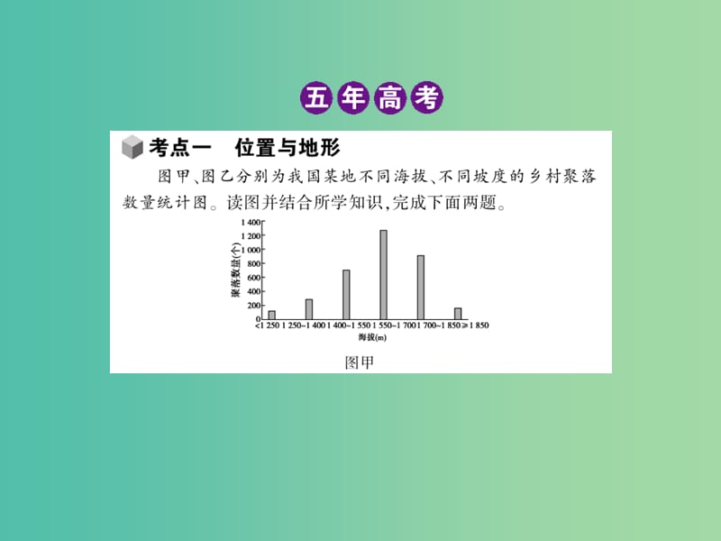 高考地理一轮复习 第二十单元 第一节 中国地理概况课件.ppt_第3页