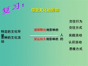 高中政治 2.2 文化塑造人生課件 新人教版必修3.ppt